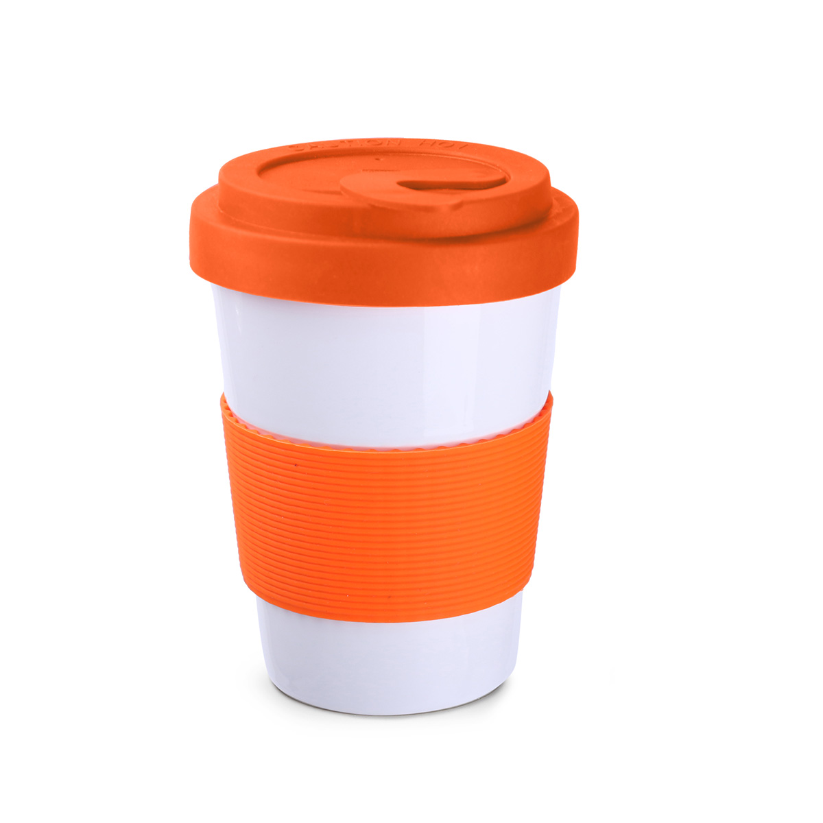 weiß / orange